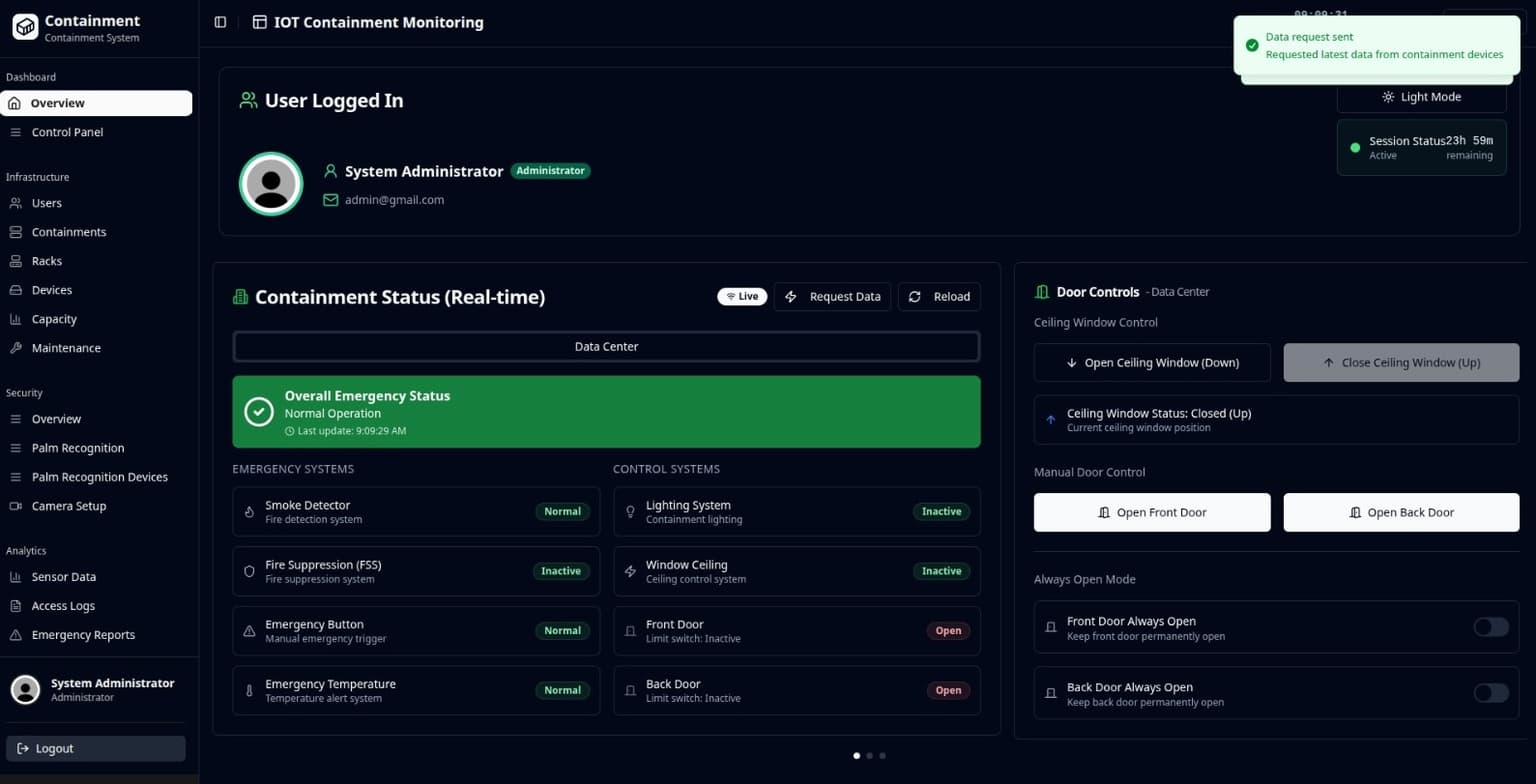 NexaBrick Platform main dashboard